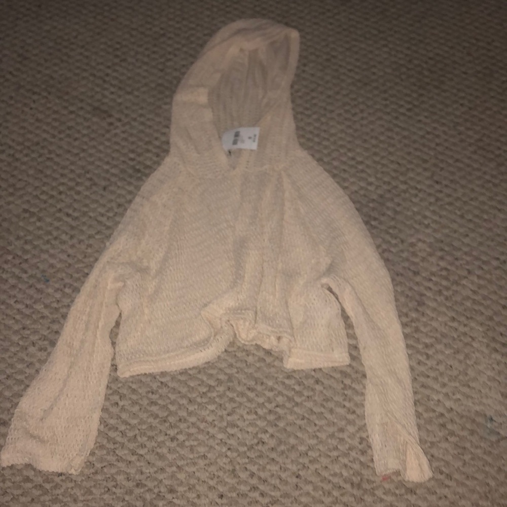 Crop top hoodie